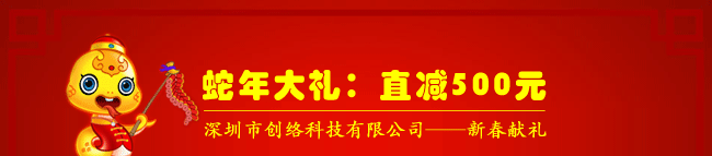 2013年(nián)新春優惠活動：網站(zhàn)建設，直減500元